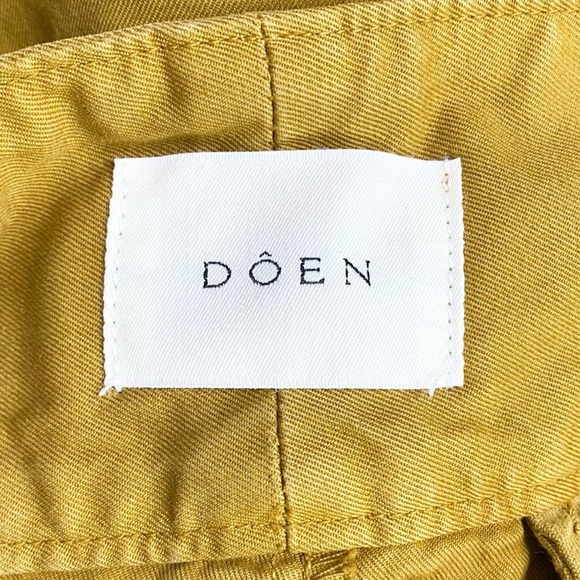 Doen Bleecker Pants In Oak 0 NWT - Picture 8 of 9